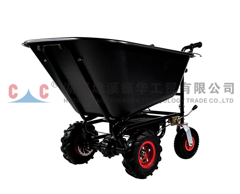 Electric Three Wheels Barrow-PC010-02 80*73*45cm Four Wheel Fishing Big Bucket Electric Barrow